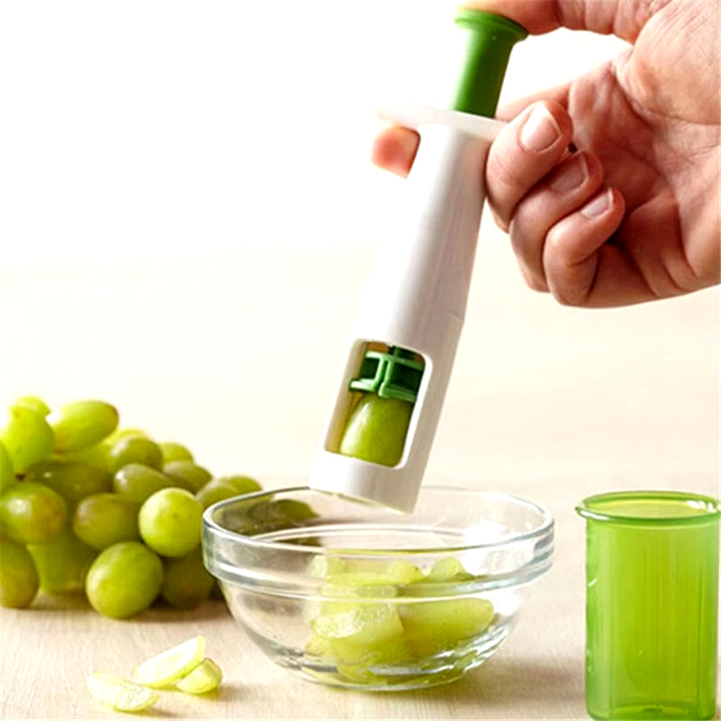 Fruits Cutter Grape Splitter Salad Tools for Kids Grape Peeler Cherry Tomato Slicer Creative Kitchen Gadget Кухня Принадлежности