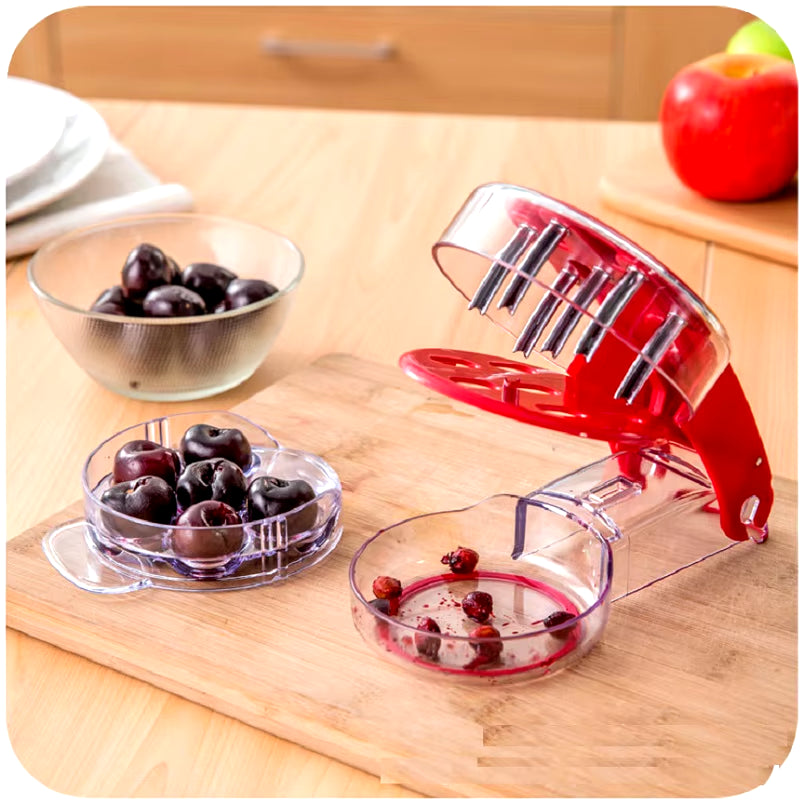 Creative Cherry Pitter Cherry Core Stone Remover Machine Fruit Corer Kitchen Tool